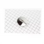 Гайка (заглушка) левой крышки двигателя большая+манжет, хром, DELTA, YQ-318020