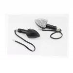 Поворотник диодный "СТРЕЛА", чёрный, к-кт 2шт, ФАРИ, ПОВОРОТИ, YQ-337825