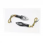 Поворотник діодний LED "СТРІЛА" з отвором карбон, к-кт 2шт, ФАРИ, ПОВОРОТИ, YQ-337731