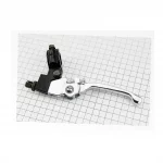 Рычаг руля левый с креплением (сцепления) откидной, хром, ЗЧ-ATV, YQ-335316