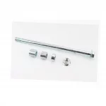 Viper-V200-F2/V250-F2 Ось колеса заднего, d-17мм; L-305мм+3 втулки+гайка, Viper-Zongshen, YQ-505215