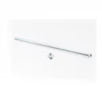 Viper-V200R Ось переднего колеса, d-12мм; L-265мм+гайка, Viper-Zongshen, YQ-324844