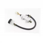 Гальмівний циліндр головний задній, мотоцикли/ATV (кріплення: min-33мм; max-56мм) тип 1, сріблястий (без гофропружини), ЗЧ-МОТО,