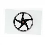 Диск задний литой 17x1,6 ALPHA/ACTIVE "лучи", чёрный тип 3 (ось 12мм), ACTIVE, YQ-320288