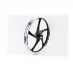 Диск передний литой 17x1,4 ACTIVE "лучи", чёрный "под дисковый тормоз" (ось 12мм), ACTIVE, YQ-320186