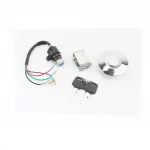 Замки комплект (зажигание, руля, крышка бака круглая), DELTA, YQ-318044