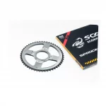 Звезда задняя GLPRO-428-52T-d-58; 4отв.*90мм "калёная" (V200R), ЗЧ-МОТО, YQ-505405