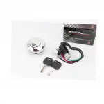 Замки комплект (зажигание, крышка бака круглая), DELTA, YQ-318900