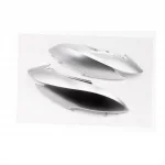 Honda DIO AF-62/68 Пластик-верхний боковой лев+прав к-кт 2шт, серый, пластик-J, YQ-329708