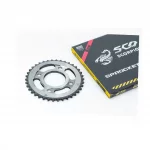 Зірка задня WY125-428-38T-d-58; 4отв.*90мм "гартована" (ZS125J спиці), ЗЧ-МОТО, YQ-356320