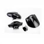 Suzuki LET'S-I Пластик-к-кт крашеные 6 деталей, чёрный, пластик-J, YQ-329758