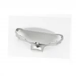 Yamaha JOG SA-36J/39J Пластик-керма передній "голова", сірий, пластик-J, YQ-329595