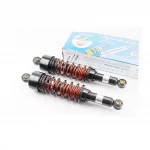 BOXER BM/ВМX 150cc Амортизатор задний 340мм*d-63мм (втулка 12мм/втулка 12мм) регулир., чёрно-оранжевый, к-кт 2 шт, BAJAJ,