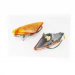 Yamaha JOG ARTISTIC повороты передние в сборе к-кт 2шт, жёлтые, пластик-J, YQ-329275