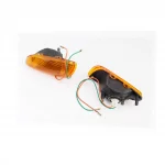 Suzuki LET'S-III повороты передние в сборе к-кт 2шт, жёлтые, пластик-J, YQ-329180