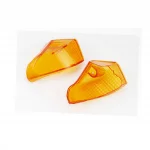 Honda DIO AF-27/28 "стекло" поворотников задних к-кт 2шт, жёлтые, пластик-J, YQ-329020