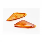 Yamaha JOG ARTISTIC "стекло" поворотников передних к-кт 2шт, жёлтые, пластик-J, YQ-329082