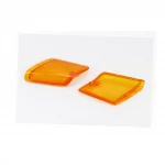 Honda TACT AF-24 "стекло" поворотников передних к-кт 2шт, жёлтые, пластик-J, YQ-329031