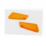 Suzuki ADDRESS V "стекло" поворотников передних к-кт 2шт, жёлтые, пластик-J, YQ-329627