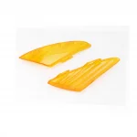 Yamaha JOG NEXT ZONE ZR "стекло" поворотников передних к-кт 2шт, жёлтые тип 2, пластик-J, YQ-329801