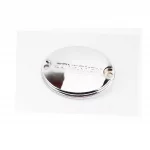 Крышка (овальная, метал) правой крышки двигателя, хром, DELTA, YQ-318542