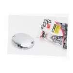 Крышка (овальная, пластик) правой крышки двигателя, хром, DELTA, YQ-357182