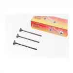 Клапана впускной (H-77,6; D-16,7), выпускной-немагнитный 2шт (H-77,5; D-15,6) к-кт 3шт, Yamaha JOG SA-36J/39J, YQ-347339