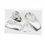 Yamaha VINO SA10J-2т Пластик-к-кт фарбовані 11 деталей, сірий, пластик-J, YQ-329634