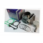 Циліндр к-кт (цпг) 150cc-57,4мм (палець 15мм), синя коробка, 125-150сс 4Т, YQ-310218