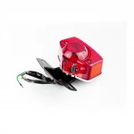 Ліхтар задній ALPHA, чорна ніжка під два болти (якісний) тип 1, DELTA, YQ-318809