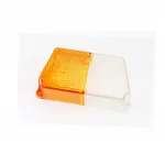 Стекло фонаря коляски переднее, бело-жёлтое, МТ, УРАЛ, К-750, YQ-341430