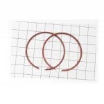 Кольца поршневые 65cc 43мм +0,25, 2Т-ЛАНЦЮГ, YQ-311081