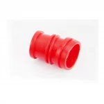 Патрубок воздушного фильтра длинный, силикон, красный, DELTA, YQ-338669