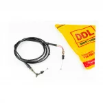 Трос газа 4Т-50cc (крепление верхнее с шайбой) (трос 213см; кожух 202см), ТРОС КИТАЙ, YQ-305051