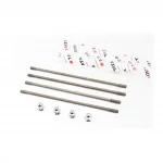 Шпилька цилиндра к-кт 4шт (2шт-225мм 2шт-234мм)+гайки CB-200-250cc, CB125-300, YQ-321983