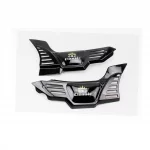 Пластик боковой лев., прав. к-кт 2шт, чёрный, NEW тип 2, DELTA, YQ-338220