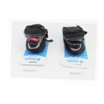 Сумка под сиденье, быстросъёмная, чёрно-серая, ВЕЛОАКСЕСУАРИ, YQ-409721