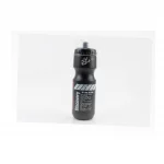 Фляга пластиковая 550мл, с защитной крышкой, чёрная с рисунком бело-красным "Trek", ВЕЛОАКСЕСУАРИ, YQ-409532