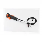 Ручка газа + трос (курок "широкий", с трубой), тип2, ТРИМЕР, YQ-202604