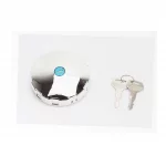 Крышка топливного бака с замком, хром, ІЖ, YQ-342044