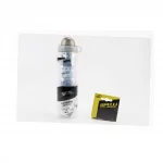 Фляга-термо пластиковая 500мл, с защитной крышкой, прозрачно-чёрная SWB-700, ВЕЛОАКСЕСУАРИ, YQ-409195