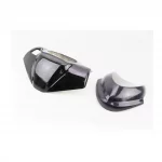 Пластик-руля верхний Race1,3 под спидометр "овал", чёрный+ветровик, RACE, YQ-314900