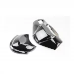 Пластик-руля верхний Race1,3 под спидометр "зауженный", чёрный+ветровик, RACE, YQ-314193