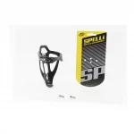 Флягодержатель пластиковый с нейлоновой вставкой, крепл. на раму, чёрный SBC-042, ВЕЛОАКСЕСУАРИ, YQ-409110