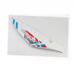 X-Road Light 200-250 Пластик-задний боковой левый, белый с оранжевым рисунком, GEON, YQ-359284