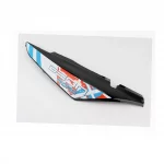 X-Road Light 200-250 Пластик-задний боковой левый, чёрный с оранжевым рисунком, GEON, YQ-359286