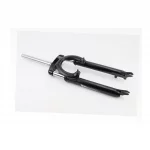 Вилка 26" амортизационная, без резьбы 1-1/8" (28,6мм), шток 240мм, с ходом 60мм, V/Disk-brake, чёрная ES-226, ВЕЛОЗАПЧАСТИНИ,