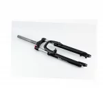 Вилка 29" амортизационная, без резьбы 1-1/8" (28,6мм), шток 240мм, с ходом 100мм, Disk-brake, M Lockout, чёрная ES-246- MLO,