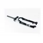 Вилка 29" амортизационная, без резьбы 1-1/8" (28,6мм), шток 240мм, с ходом 100мм, Disk-brake, пружинно-масляная, Lockout,