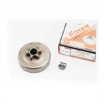 Тарелка сцепления "звезда" 3/8-6 + подшипник Partner-350/351/352/371/372, Husqvarna-235/236/240, OLEO MAC-936-937-940-941,